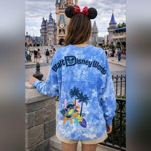 Walt Disney World Spirit Jersey Adult XXL Stitch Tie-Dye Womens Mens Magical